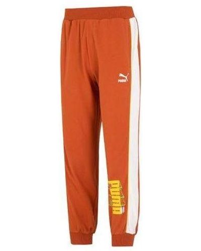 PUMA Ff Knit Pants - Orange