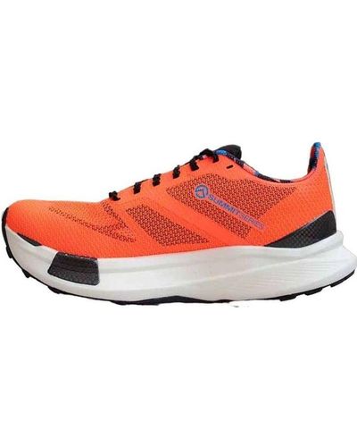 The North Face Vertic Pro Athlete Trail Running Shoes - Red