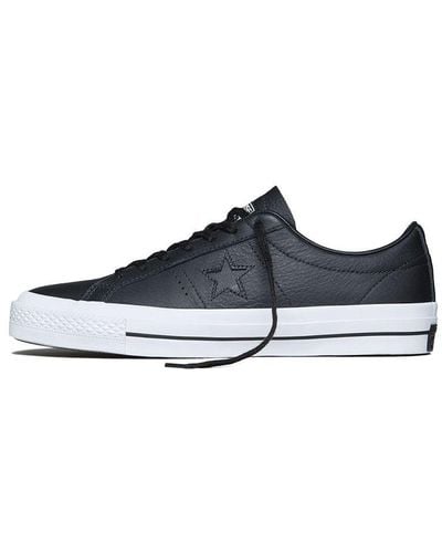 Converse One Star Leather Low-top Sneakers - Blue