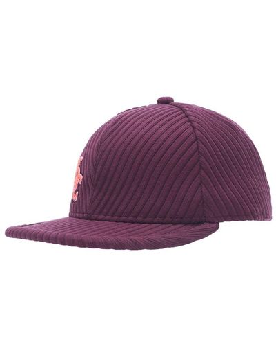 Li-ning Embroidery Logo Baseball Cap - Purple