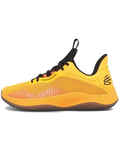 Under Armour Curry Hovr Splash 2 Basketball Shoes - Yellow