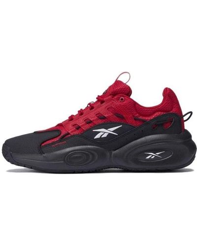Reebok Solution Iverson Basketball Shoes - Red