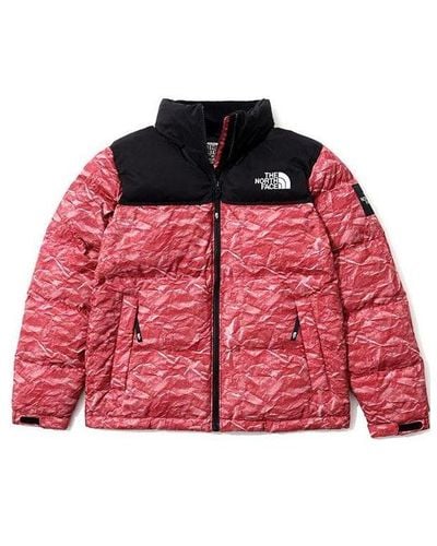 The North Face Novelty Nuptse - Red
