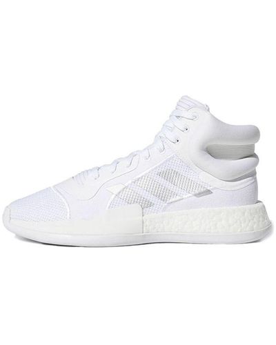 adidas Marquee Boost Vintage Basketball Shoes - White