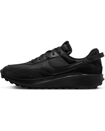 Nike Waffle Shoes - Black