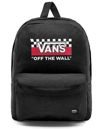 Vans Logo Backpack - Black