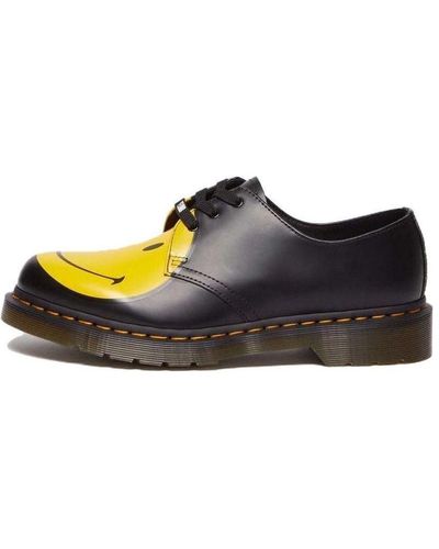 Dr. Martens Dr.martens 1461 Smiley Smooth Leather Oxford Shoes - Brown