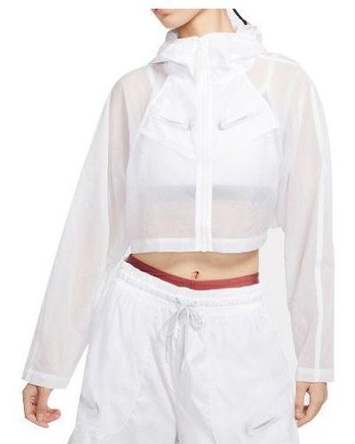 Nike Sportswear Woven Jacket - White