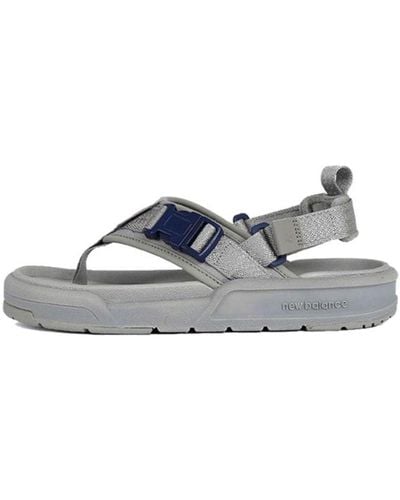 New Balance 2205 Series Outdoor Open Toe Flat Heel Sports Gray Blue Sandals