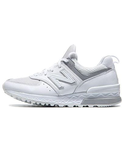 New Balance Nb 574 Sport Sports Casual Shoes - White