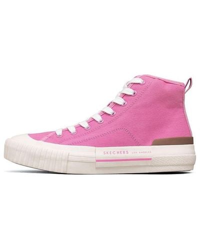Skechers New Moon High Top Sneakers - Pink