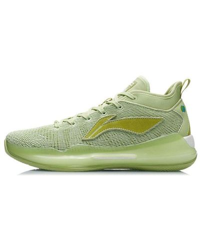 Li-ning Yushuai Xiii Premium Low Basketball Shoes - Green