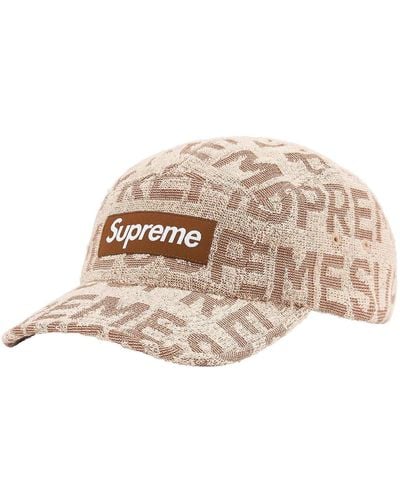Supreme Terry Spellout Camp Cap - Pink