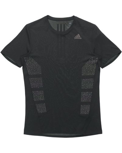 adidas Supernova Shirt Running Sports Short Sleeve - Black