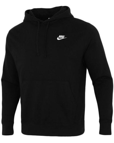 Nike Casual Sports Breathable Hooded Pullover - Black