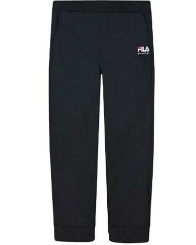 Fila Ventilate Knit Ankle Banded Causual Pant Male - Blue