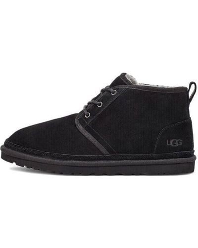 UGG Neumel Fleece Lined Snow Boots - Black
