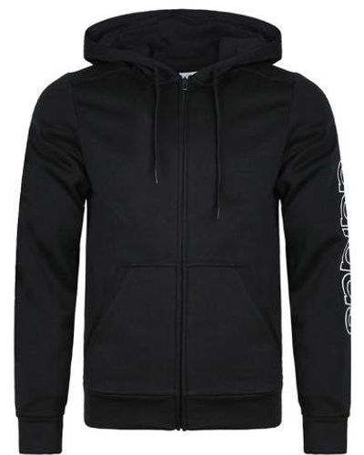 adidas Originals Sports Stylish Hooded Knit Jacket - Black