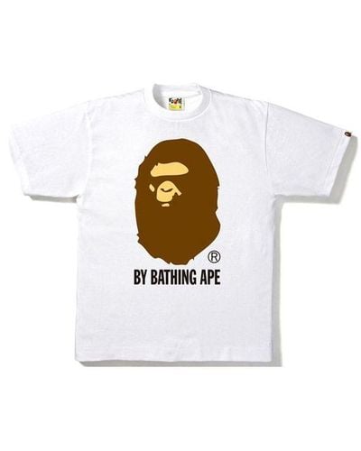 A Bathing Ape Ape Head Logo T-shirt - White