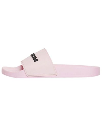 Balenciaga Pool Slides - Pink