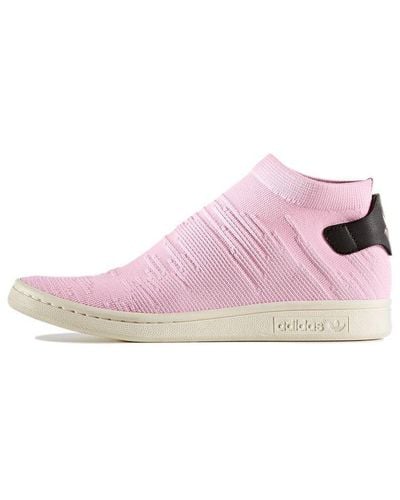 adidas Stan Smith Sock Primeknit - Pink