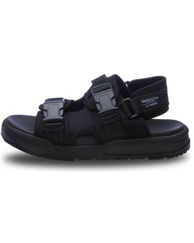 Blue Li-ning Sandals, slides and flip flops for Men | Lyst