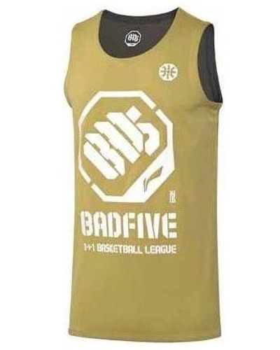 Li-ning Badfive Logo Basketball Jersey - Metallic