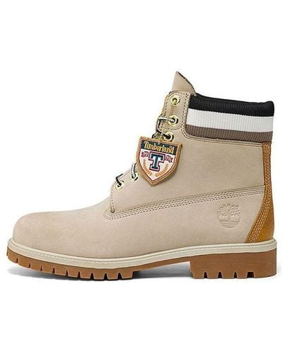 Timberland 6 Inch Heritage Cupsole Boots - Natural