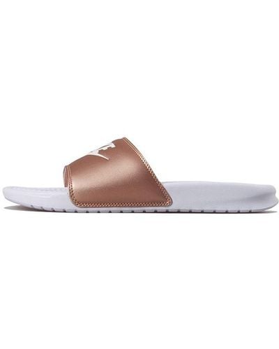 Nike Benassi Slides for Women - Up to 34% off | Lyst