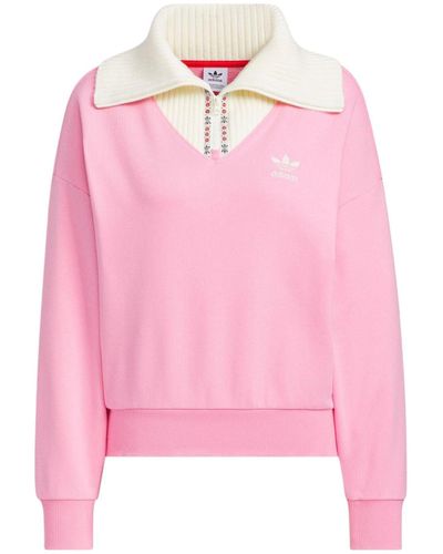adidas Originals X Feifei Ruan Crewneck Sweatshirt - Pink