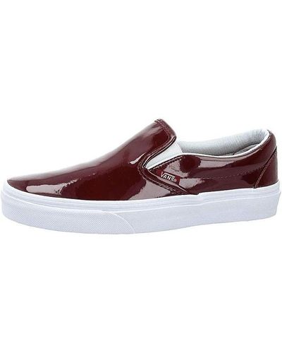 Vans Slip-on Low Tops Casual Skateboarding Shoes - Brown