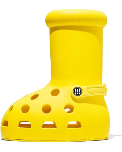 MSCHF R X Crocs Big Boot - Yellow