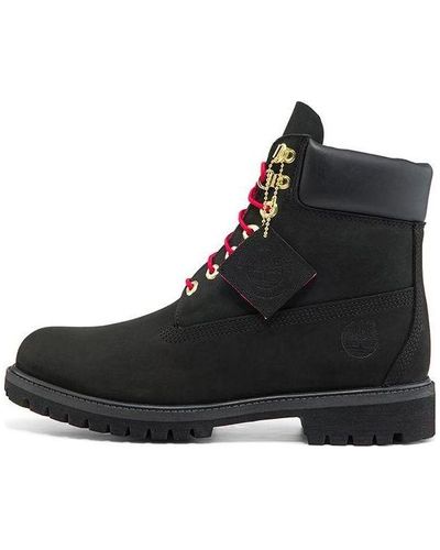 Timberland 6 Inch Waterproof Premium Boots - Black