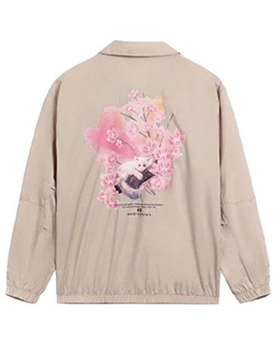 Li-ning Sakura Graphic Jacket - Pink