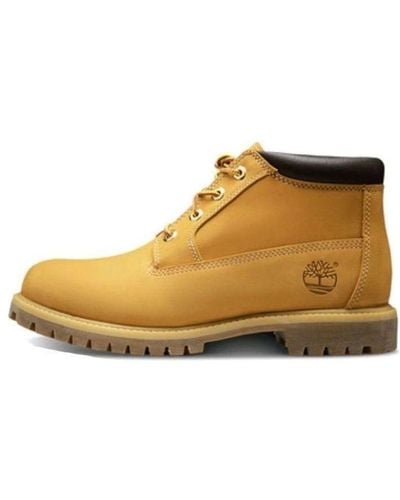 Timberland Nellie Chukka Waterproof Wide Fit Boots - Natural