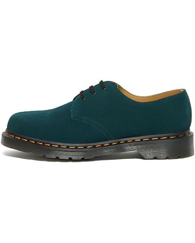 Dr. Martens 1461 Suede Oxford Shoes - Blue