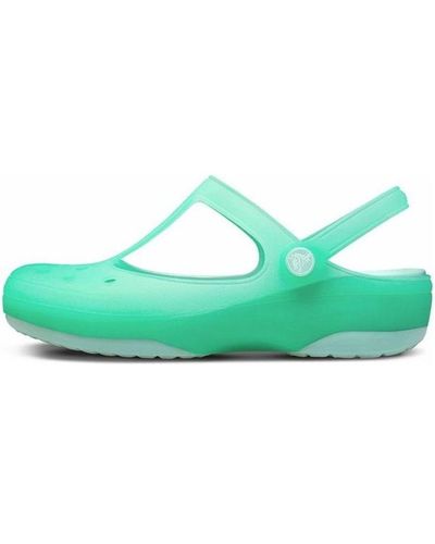 Crocs™ Karin Clog Beach Sandals - Green