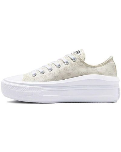 Converse Chuck Taylor All Star Move Platform Low - White