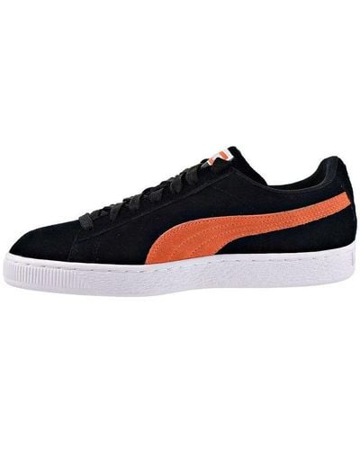 PUMA Suede Classic Low-top Board Shoes - Black