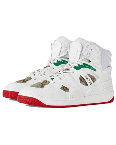 Gucci Basket Sneaker High - White