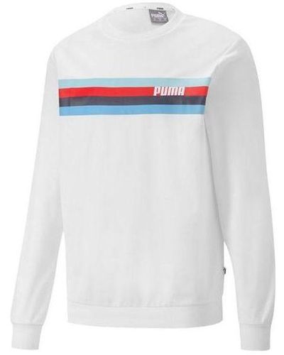 PUMA Regular Crewneck Sweaters - White