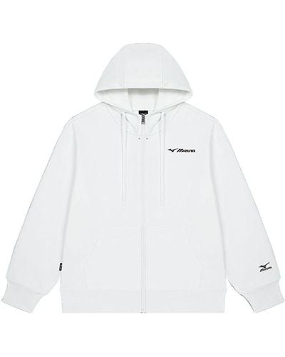 Mizuno Logo Solid Jacket - White