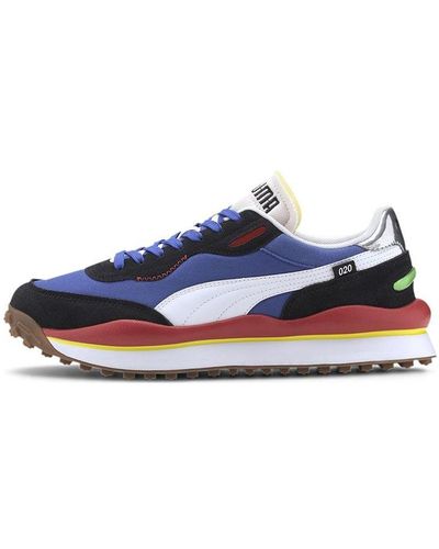 PUMA Style Rider 'play On - Dazzling Blue High Risk Red'