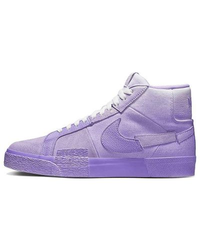 Nike Zoom Blazer Mid Premium Sb - Purple
