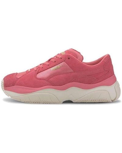 PUMA Storm.y Soft Low-top Running Shoes - Pink