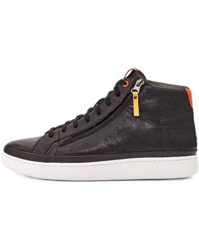 UGG Cali Sneaker High Side Zip - Black