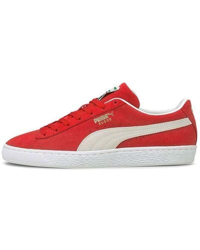 PUMA Suede Classic+ Sneakers - Red