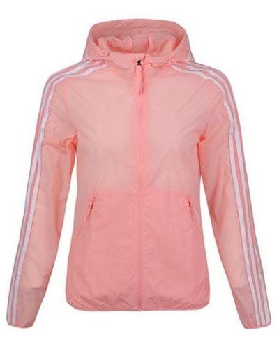 adidas Windbreaker 3s Woven Jacket - Pink