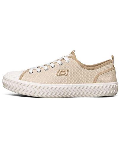 Skechers Street Trax Low-top Canvas Shoes White - Natural