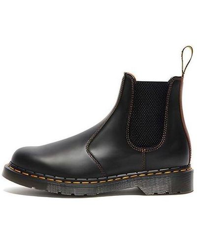 Dr. Martens 2976 Abruzzo Leather Chelsea Boots - Black
